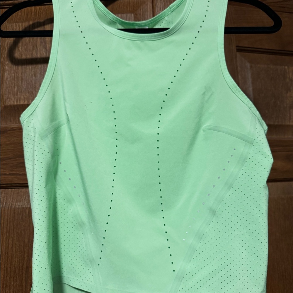 Lululemon Athletica lime Green Tank Top